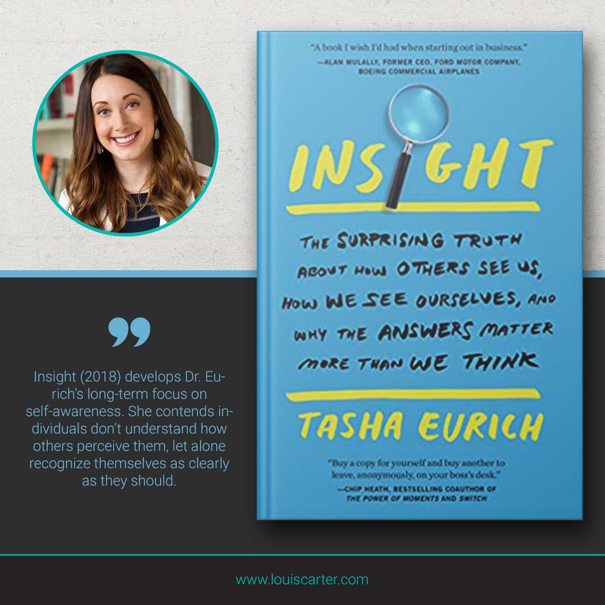 Image of Insight Leadership book by Tasha Eurich.