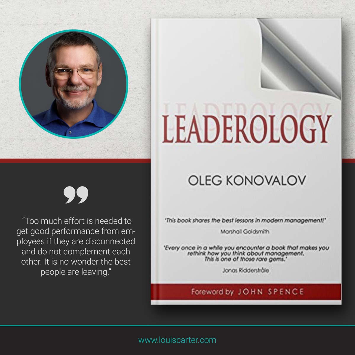 Picture of best books on leadership Leaderology by Oleg Konovalov.