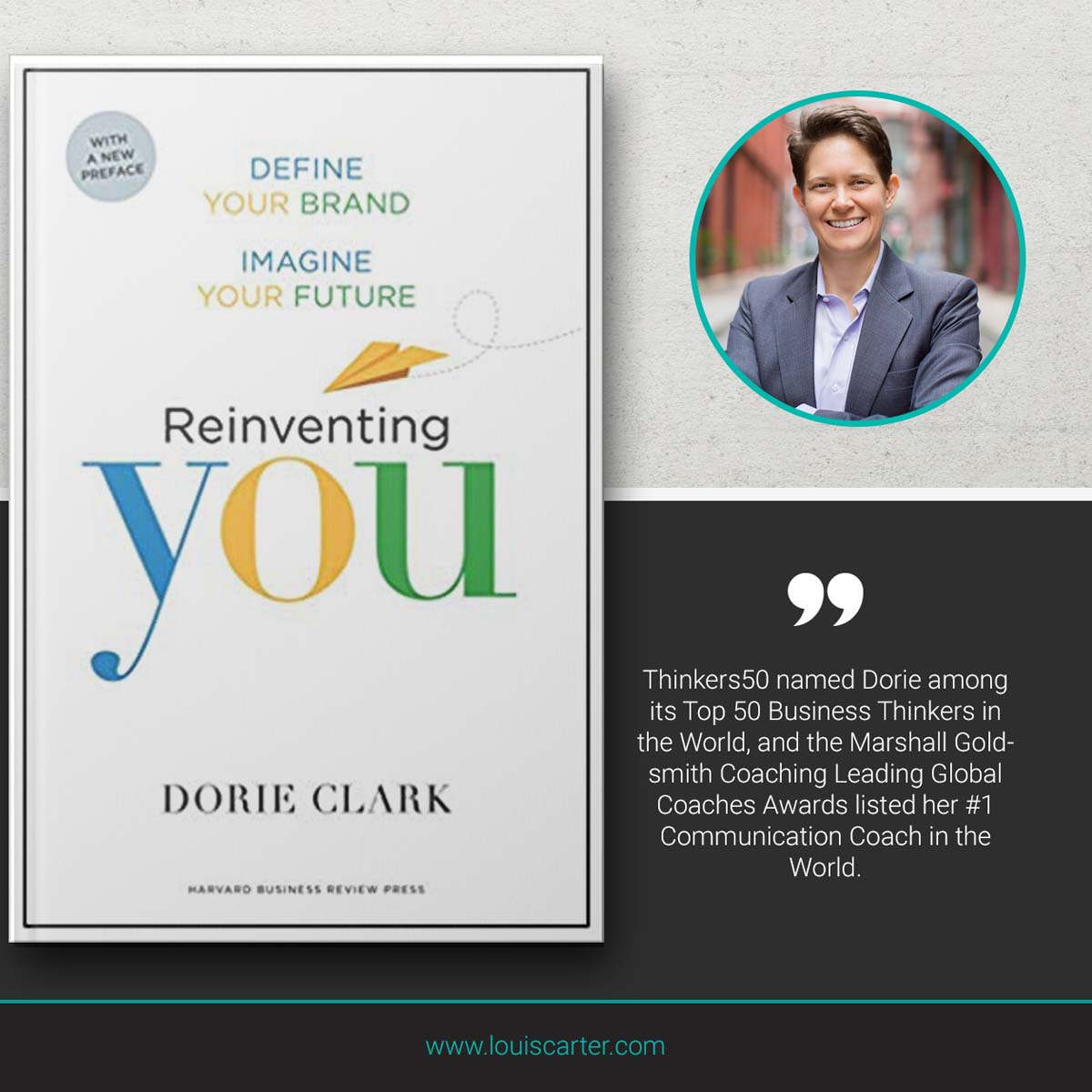 Image of Reinventing You by Dirue Clark Leadership book