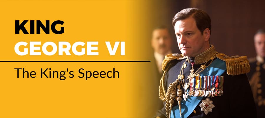 King George VI in The King's Speech (2010) 